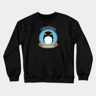 Southern Rockhopper Penguin - Know Your Penguins Crewneck Sweatshirt